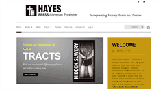 Desktop Screenshot of hayespress.org
