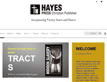 Tablet Screenshot of hayespress.org